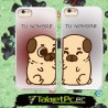 Case Estuche best friends mejores amigas perrito