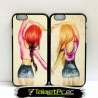 Case Estuche mejores amigas corazon