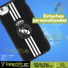 Case Estuche real madrid blanco y negro 4