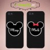 Case Estuche parejas mickey minnie mouse