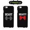 Case Estuche parejas beast beauty